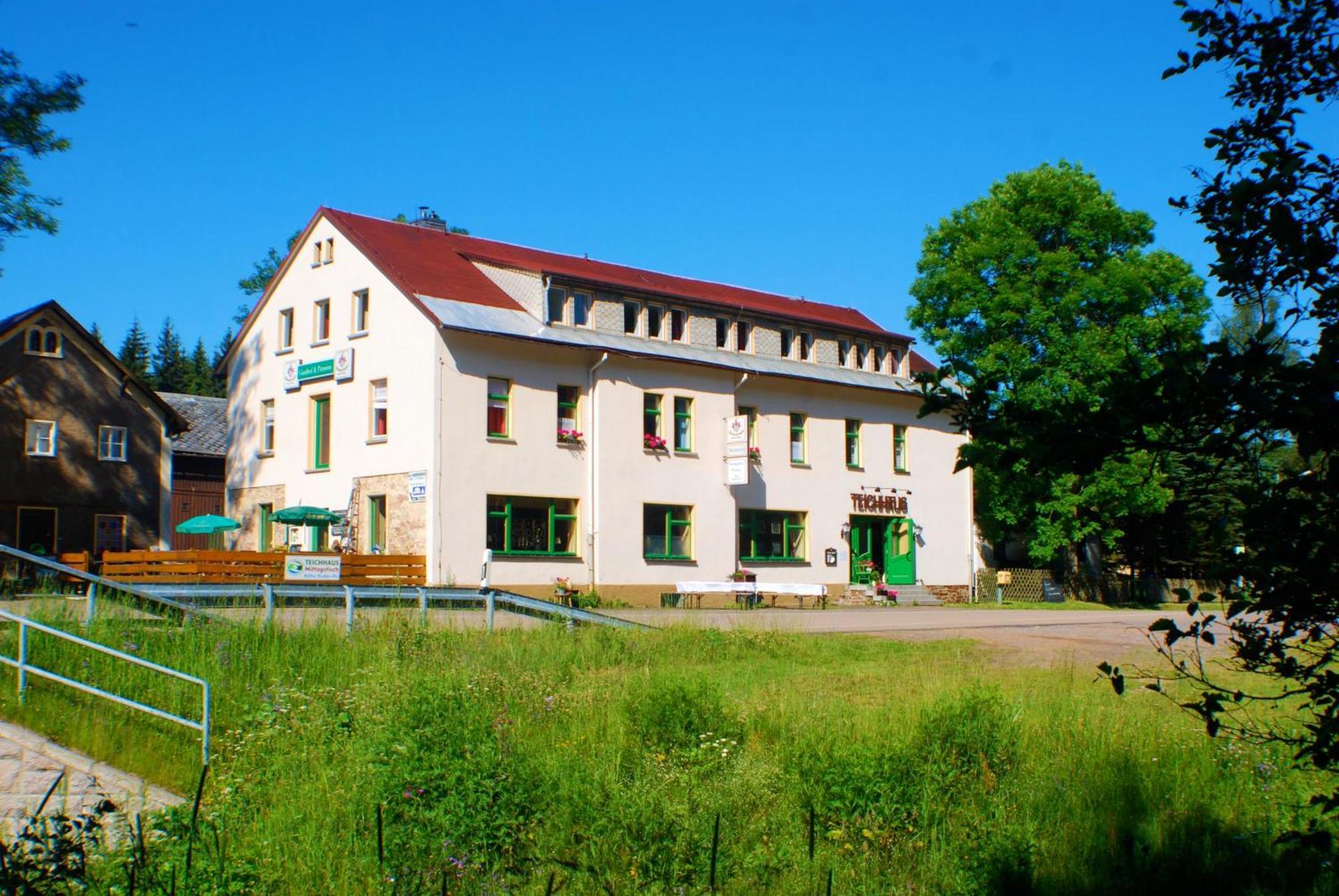 Waldgasthaus & Pension Teichhaus Holzhau Exterior photo
